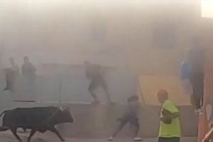 VIDEO | Herida una mujer en el bou en corda de Les Alqueries