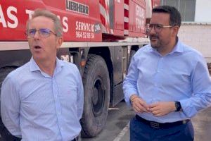 Casabó felicita a Grúas Tomás en su visita a las instalaciones y destaca su constante innovación