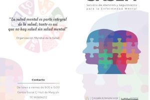 El Ayuntamiento de la Vila Joiosa promociona el programa de atención y seguimiento para personas con problemas de salud mental (SASEM) - (foto 2) El Ayuntamiento de la Vila Joiosa promociona el programa de atención y seguimiento para personas con problemas de salud mental (SASEM) - (foto 2)