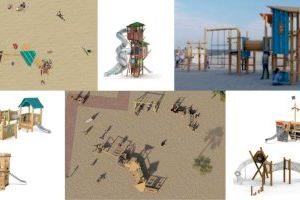Alicante renueva y moderniza los juegos infantiles y las zonas deportivas de sus playas con una inversión de 1,4 millones - (foto 2)