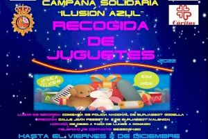La Comisaría de Policía Nacional de Burjassot-Godella organiza una campaña de recogida de juguetes