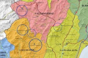 La zona afectada por los cambios