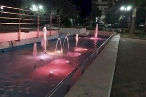 Les fonts d’Alzira s’il·luminaren anit de rosa pel Dia Contra el Càncer de Mama - (foto 2) Les fonts d’Alzira s’il·luminaren anit de rosa pel Dia Contra el Càncer de Mama - (foto 2)