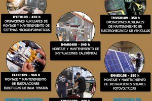 La Escuela de Oficios oferta 6 Cursos gratuitos para desempleados