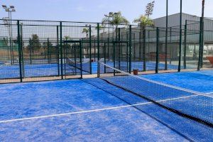 Torrent renueva las pistas de pádel de Parc Central
