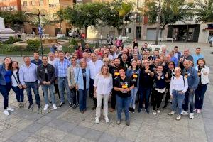 Marta Barrachina comparte almuerzo en la Fira d’Onda con la alcaldesa, Carmina Ballester, y afiliados del municipio - (foto 2)