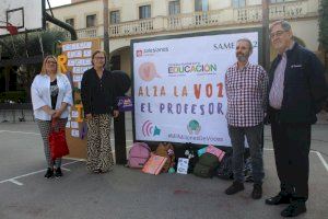L'alcaldessa de Borriana participa en la Setmana d'Acció Mundial per l'Educació del col·legi Salesià - (foto 4)