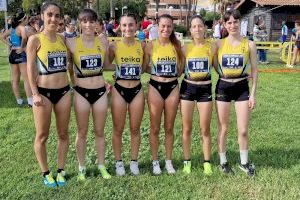 Tercera plaça per a l’equip femení absolut del CA Safor Teika en el Cross d’Orpesa
