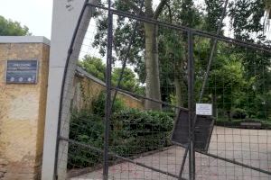 Las lluvias torrenciales en Valencia obligan a cerrar los parques y jardines de la ciudad