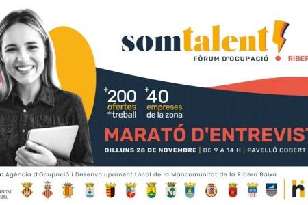 Sueca acoge la primera Feria de Empleo comarcal en la que participarán alrededor de 40 empresas Sueca acoge la primera Feria de Empleo comarcal en la que participarán alrededor de 40 empresas