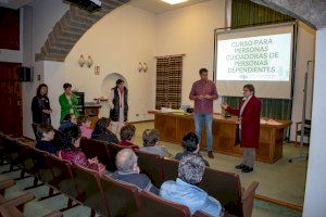 Morella acoge el curso para cuidadores no profesionales