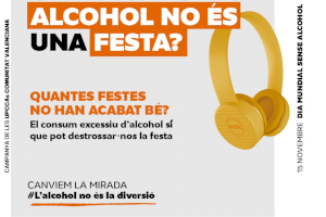 Arranca la campanya de les UPCCAs de la Comunitat Valenciana pel Dia Mundial Sense Alcohol celebrat el 15 de novembre - (foto 2)