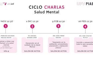 La Universitat Politècnica de València inicia un ciclo de charlas pionero sobre salud mental - (foto 2) La Universitat Politècnica de València inicia un ciclo de charlas pionero sobre salud mental - (foto 2)
