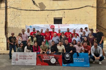 El Club Pilota Valenciana de Mutxamel culmina una excel·lent temporada