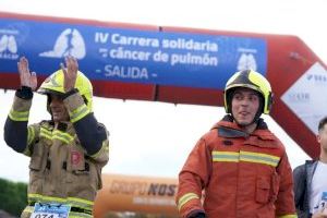 Más de 1.000 personas y más de 10.000 euros para la investigación por el Cáncer de Pulmón se dan cita en la IV Carrera Solidaria de AEACaP
