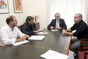 José Martí se reúne con el nuevo delegado de la Federación de Caza de la Comunidad Valenciana