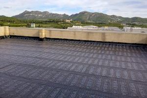 Ròtova realitza obres a la Nau polivalent per evitar filtracions - (foto 2)