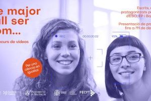 Convocado el concurso de vídeos ‘De mayor quiero ser como...’, dotado con 16.000 euros y que visibiliza a las mujeres científicas