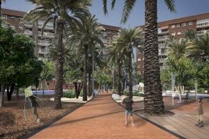 Així serà la remodelació integral de la plaça Simón Bolívar en el barri de la Malva-rosa
