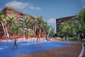 Així serà la remodelació integral de la plaça Simón Bolívar en el barri de la Malva-rosa - (foto 2)