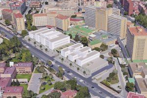 El gran complejo sanitario de Campanar empezará a funcionar en primavera aunque tardará dos años en completarse
