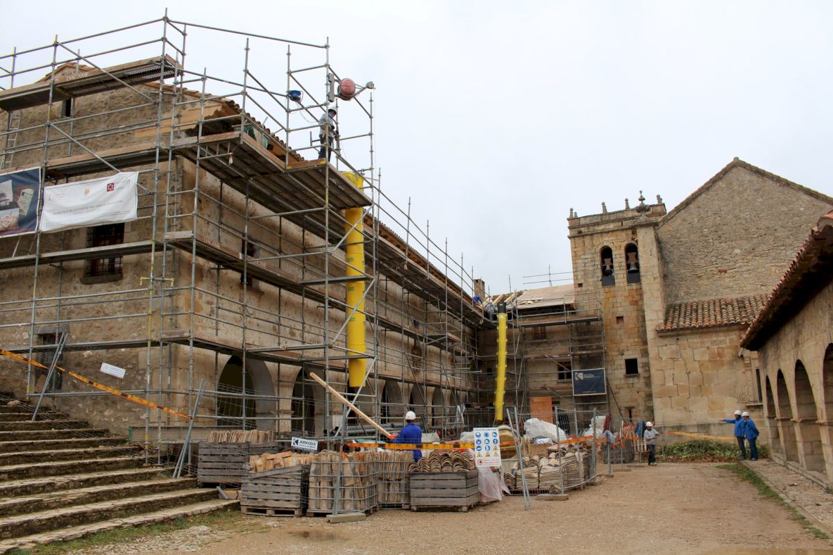 Avanzan a buen ritmo las obras de restauración del santuario de Sant ...