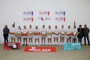 Victoria, Fanni i Marina conquisten el I Trofeu Rolser de raspall femení a Pedreguer - (foto 2) Victoria, Fanni i Marina conquisten el I Trofeu Rolser de raspall femení a Pedreguer - (foto 2)