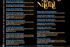Elche inunda de magia la Plaça dels Algeps con un mercado de Navidad, la casa de Papa Noel, el Cartero Real y actividades para las familias - (foto 4) Elche inunda de magia la Plaça dels Algeps con un mercado de Navidad, la casa de Papa Noel, el Cartero Real y actividades para las familias - (foto 4)