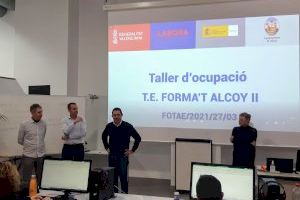 Las diez personas inscritas en el Taller de Empleo ‘Forma’t Alcoi II’ finalizan su programa de 12 meses de formación y aprendizaje - (foto 2)
