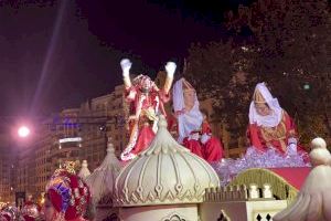 Así será la Cabalgata de los Reyes Magos en València: mapa del recorrido y horario