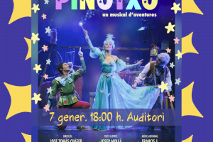 Música, riures i un missatge educatiu en l'espectacle interpretat en valencià “PINOTXO, un musical d'aventures Música, riures i un missatge educatiu en l'espectacle interpretat en valencià “PINOTXO, un musical d'aventures