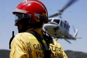 Decretat el nivell de preemergència per risc alt d'incendi en la Comunitat Valenciana