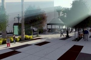 Font guèiser i jardins verticals: Castelló arranca aquest dilluns les obres de la plaça de la Pau - (foto 3) Font guèiser i jardins verticals: Castelló arranca aquest dilluns les obres de la plaça de la Pau - (foto 3)