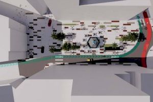 Font guèiser i jardins verticals: Castelló arranca aquest dilluns les obres de la plaça de la Pau - (foto 2) Font guèiser i jardins verticals: Castelló arranca aquest dilluns les obres de la plaça de la Pau - (foto 2)