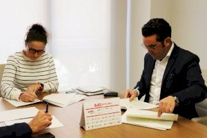 El Ayuntamiento de Almassora y la EGM SUPOI-8 suscriben el convenio de colaboración que garantizará la mejora y modernización del polígono - (foto 2) El Ayuntamiento de Almassora y la EGM SUPOI-8 suscriben el convenio de colaboración que garantizará la mejora y modernización del polígono - (foto 2)