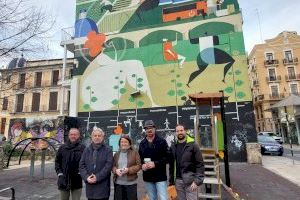 València materialitza la empremta de la Capital Europea de Turisme Intel·ligent en un mural - (foto 2)
