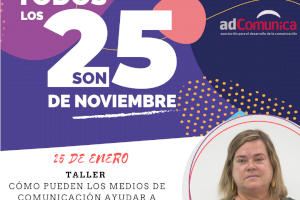 Benicàssim acoge el 25 de enero la jornada de adComunica sobre medios de comunicación y violencia de género