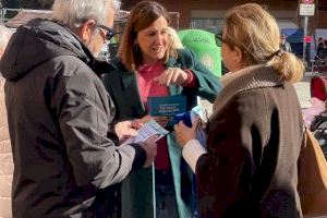María José Catalá en Benicalap María José Catalá en Benicalap