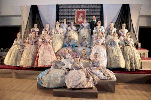 La Falla Barri València de Borriana viu l'Exaltació de Lola i Blanca