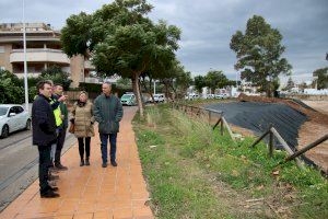 Continuen els treballs de la Confederació Hidrogràfica del Xúquer en el llit del riu Gorgos