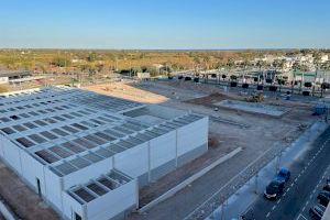 Avancen les obres de la nova zona comercial de Borriana amb una hamburgueseria i un supermercat