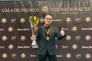 David Barreña, el valencià que es consagra com a millor perruquer d'Espanya