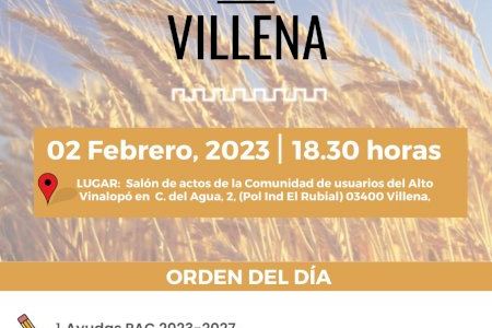 La reforma de la PAC y las novedades en seguros agrarios centran la jornada de ASAJA-Alicante en Villena