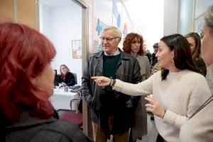 Ribó destaca la importancia de la labor del Punto de Encuentro Familiar de València en la detección de casos de violencia de género