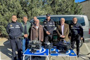 La Policia Local d'Alboraia presenta dos nous drons per a millorar la vigilància