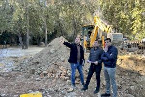 La Nucía inicia las obras de recuperación del “Llavador” de la Font de la Favara