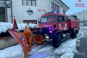 Quatre carreteres tancades a l'interior nord de Castelló pel temporal de neu Quatre carreteres tancades a l'interior nord de Castelló pel temporal de neu