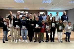 Vall d’Alba premia a sus deportistas en una gala con un protagonismo especial para Juan Tena, fundador del CD Vall d’Alba