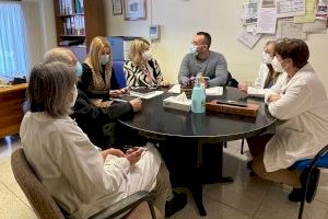Vila-real avanza en las gestiones para el nuevo centro de salud mental con una reunión con el equipo del hospital de día