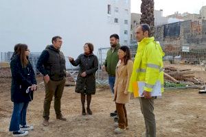 Avancen a bon ritme les obres del nou aparcament de l’entorn del Mercat